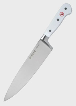 Кухарський ніж із кованої сталі Wuesthof Classic White 20см, фото