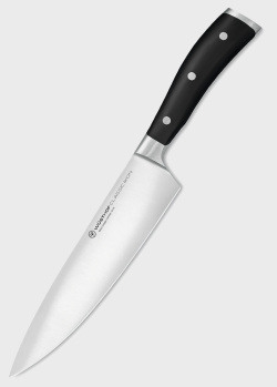 Шеф-нож Wuesthof Classic Ikon 20см с кованым лезвием, фото