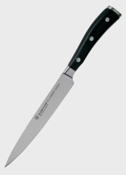 Универсальный нож Wuesthof Classic Icon 16см из стали, фото