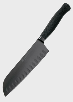 Нож сантоку Wuesthof Performer 21см черного цвета, фото