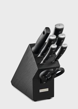 Набор ножей черного цвета Wuesthof Classic Icon 8пр, фото
