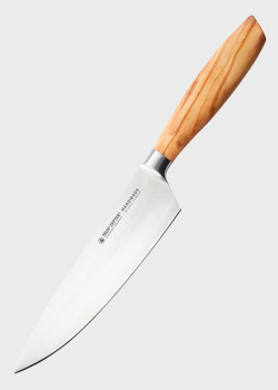 Шеф-нож с рукоятью из оливкового дерева Felix Size S Olive 21см, фото