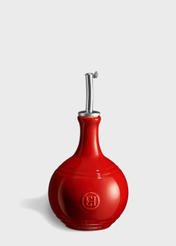 Пляшка для оцту Emile Henry Kitchen Tools 0,4л червоного кольору, фото
