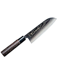 Нож сантоку Tojiro Shippu Blackс лезвием 16,5см, фото