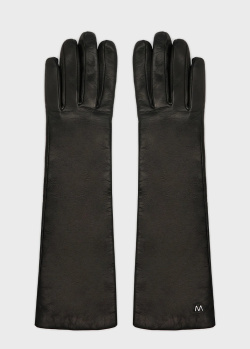 Перчатки из кожи Max Mara Weekend Senape с шерстяной подкладкой, фото
