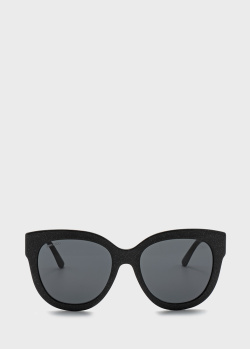 Солнцезащитные очки Jimmy Choo черного цвета, фото