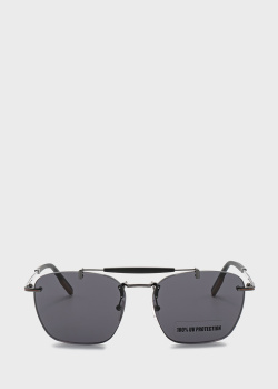 Солнцезащитные очки Ermenegildo Zegna прямоугольной формы, фото