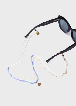 Двошаровий ланцюжок для окулярів Sunny Cords Multi Chain Lily Blue, фото