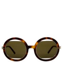 Круглі окуляри Marni коричневого кольору, фото