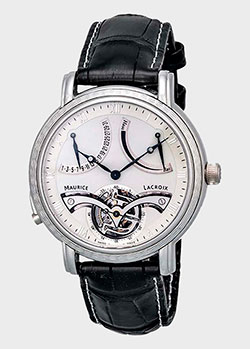 Часы Maurice Lacroix Masterpiece Tourbillon Retrograde MP7088-PL201-110, фото