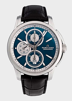 Часы Maurice Lacroix Pontos Chronographe Retro PT6188-SS001-430, фото