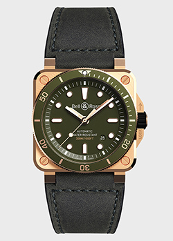 Часы Bell & Ross Diver Bronze Limited Edition BR03-92, фото