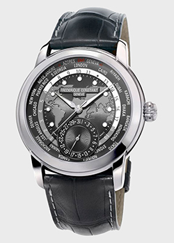 Часы Frederique Constant Worldtimer Manufacture FC-718DGWM4H6, фото