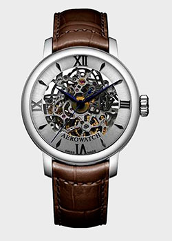 Часы Aerowatch Renaissance Skeleton Automatic 66937AA08, фото