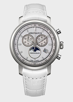 Часы Aerowatch Renaissance Chronograph Moon-Phases 84936AA04, фото