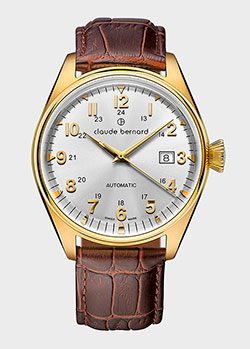 Часы Claude Bernard Proud Heritage Automatic Date 80132 37JC AID, фото