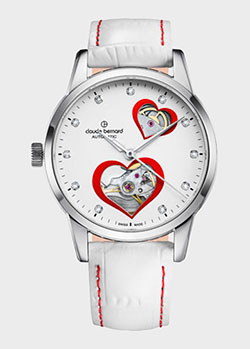 Часы Claude Bernard Classic Automatic Open Heart 85018 3 BPRON, фото