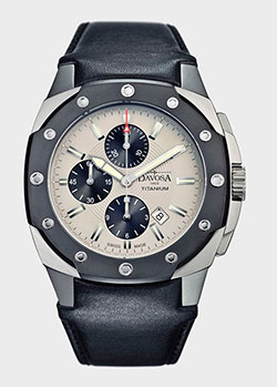 Часы Davosa Titanium Automatic Chronograph 161.505.15, фото