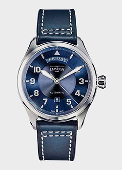 Часы Davosa Newton Pilot Day-Date Automatic 161.585.45, фото