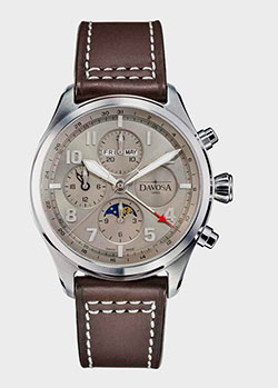 Часы Davosa Newton Pilot Moonphase Chronograph Automatic 161.586.15, фото