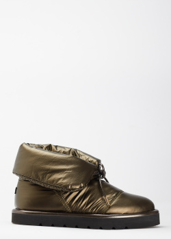 Текстильные ботинки 7AM бронзового цвета, фото