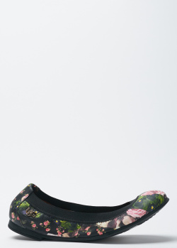 Туфлі-балетки Givenchy з квітковим принтом, фото