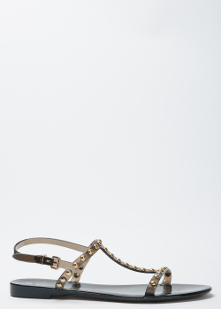 Черные сандалии Givenchy с декором-заклепками, фото