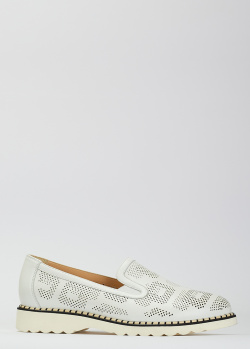 Білі туфлі Donna Soft з перфорацією, фото
