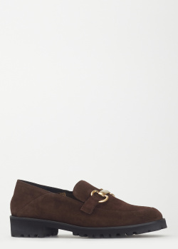 Туфли-лоферы Fabio Rusconi коричневого цвета, фото