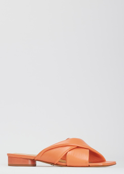 Мюлі Halmanera помаранчевого кольору, фото