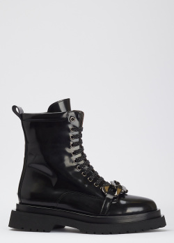 Лакові черевики Laura Bellariva чорного кольору, фото