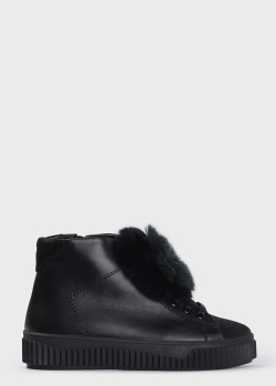 Утеплені кеди Tommaso Marino зі шнурівкою та блискавкою, фото
