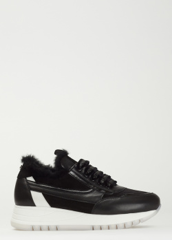 Кросівки на хутрі Tommaso Marino зі вставками зі шкіри, фото