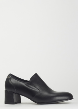 Черные туфли Norma J.Baker из мелкозернистой кожи, фото