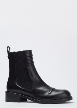 Черные ботинки Hestia Venezia из натуральной кожи, фото