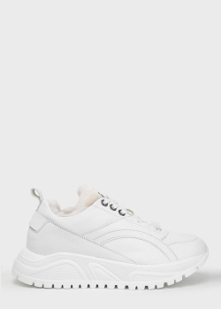 Кросівки на хутрі Bogner Malaga білого кольору, фото