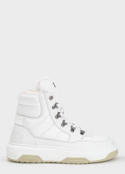 Белые ботинки Bogner Ottawa из комбинированной кожи, фото
