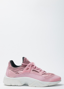 Рожеві кросівки Kenzo на шнурівці, фото