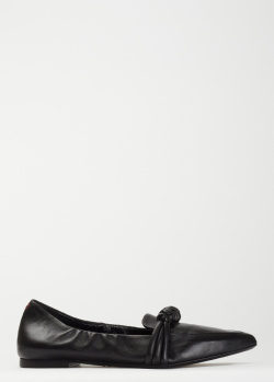Чорні туфлі Halmanera Rock Yourself Livia з гострим носком, фото