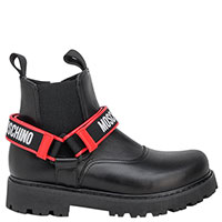 Ботинки-челси Moschino черного цвета, фото