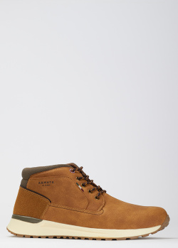 Нубукові черевики Armata Di Mare коричневого кольору, фото