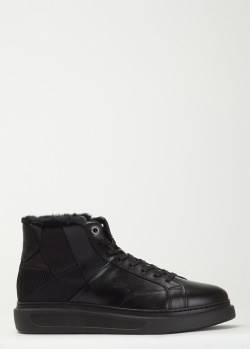Мужские ботинки Harmont&Blaine черного цвета, фото