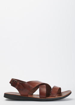Мужские сандалии Brador коричневого цвета, фото