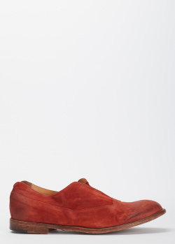 Замшевые туфли Ernesto Dolani без шнуровки, фото
