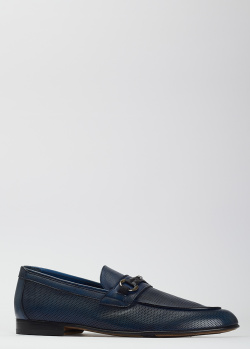 Туфли-лоферы Mario Bruni синего цвета, фото