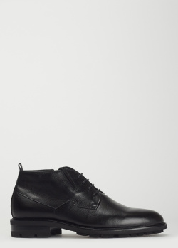 Зимние ботинки Mario Bruni из зернистой кожи, фото