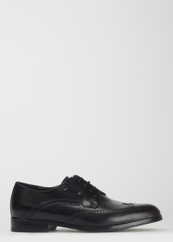 Туфлі-броги Mario Bruni з гладкої шкіри, фото