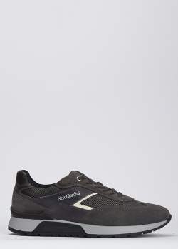 Сірі кросівки Nero Giardini на шнурівці, фото
