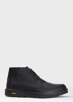 Демисезонные ботинки Blauer из кожи черного цвета, фото