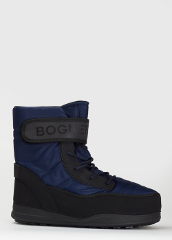 Чоловічі черевики Bogner синього кольору, фото